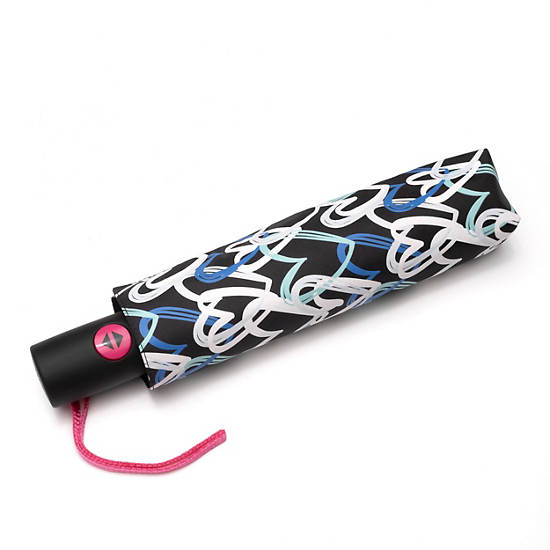 Accessoires Kipling New Umbrella New Printed Umbrella Auto Open Blanche | FR 1260SG